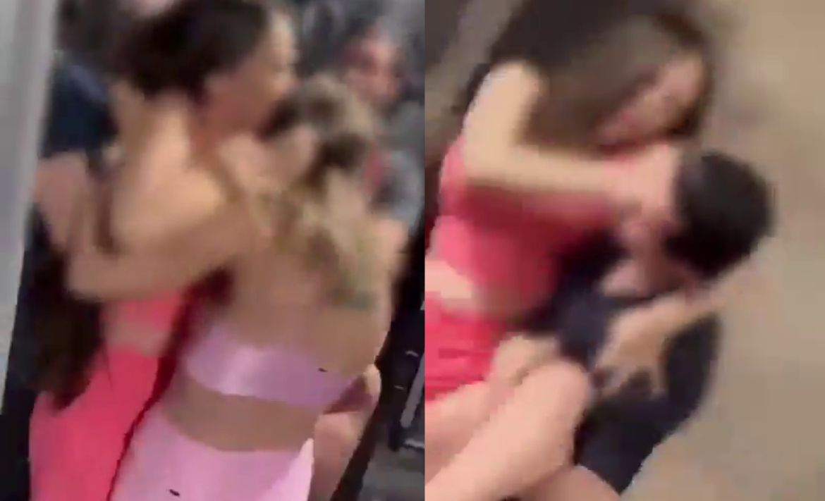 Vídeo: Barraco na Academia: Mulher Arranca Aplique da Cabeça da Amante de Seu Marido!