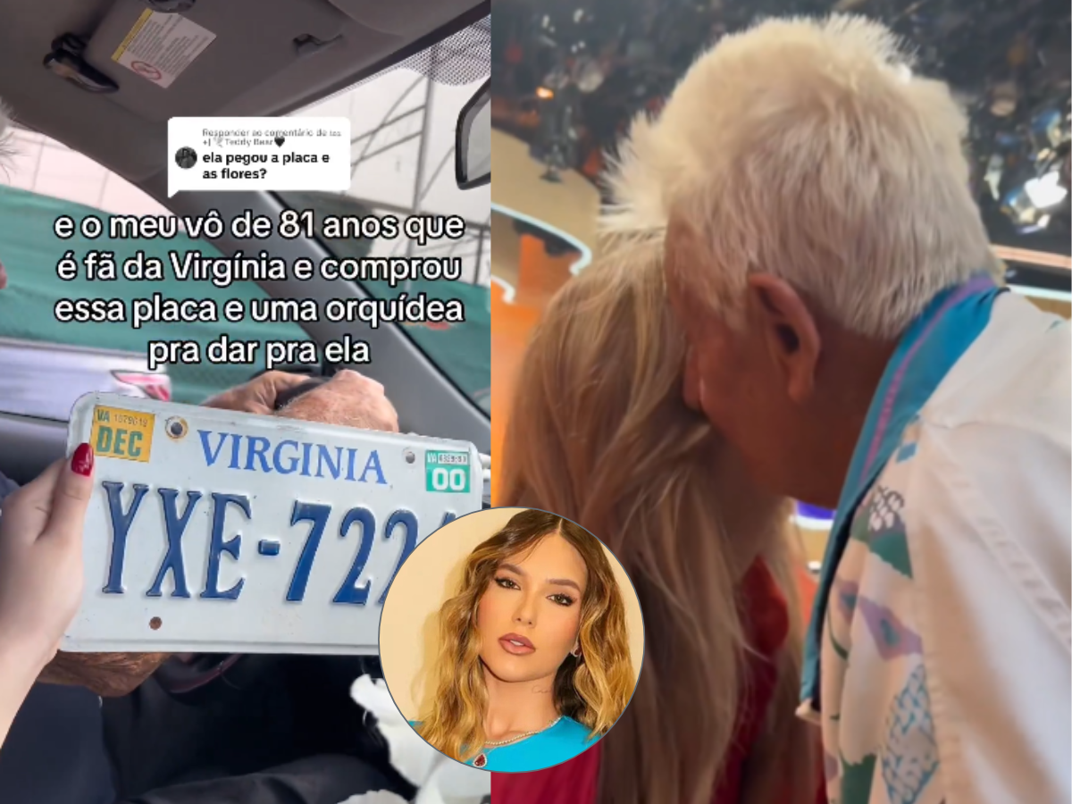 Vovô de 81 Anos Realiza Sonho e Encanta Virginia Fonseca em Gravação